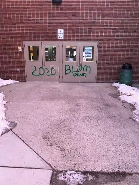 Vandalism at Capital High School