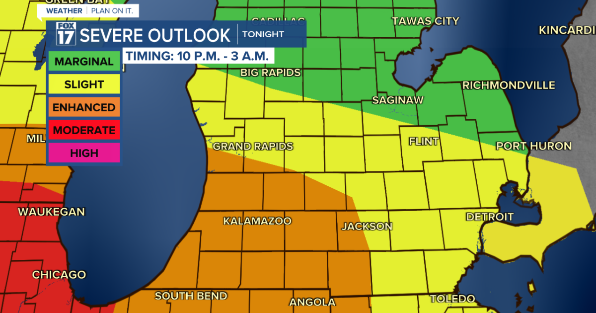 Another round of strong to severe storms possible tonight