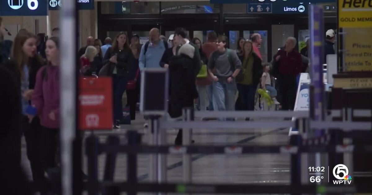 Post-holiday storms trigger widespread delays at South Florida airports