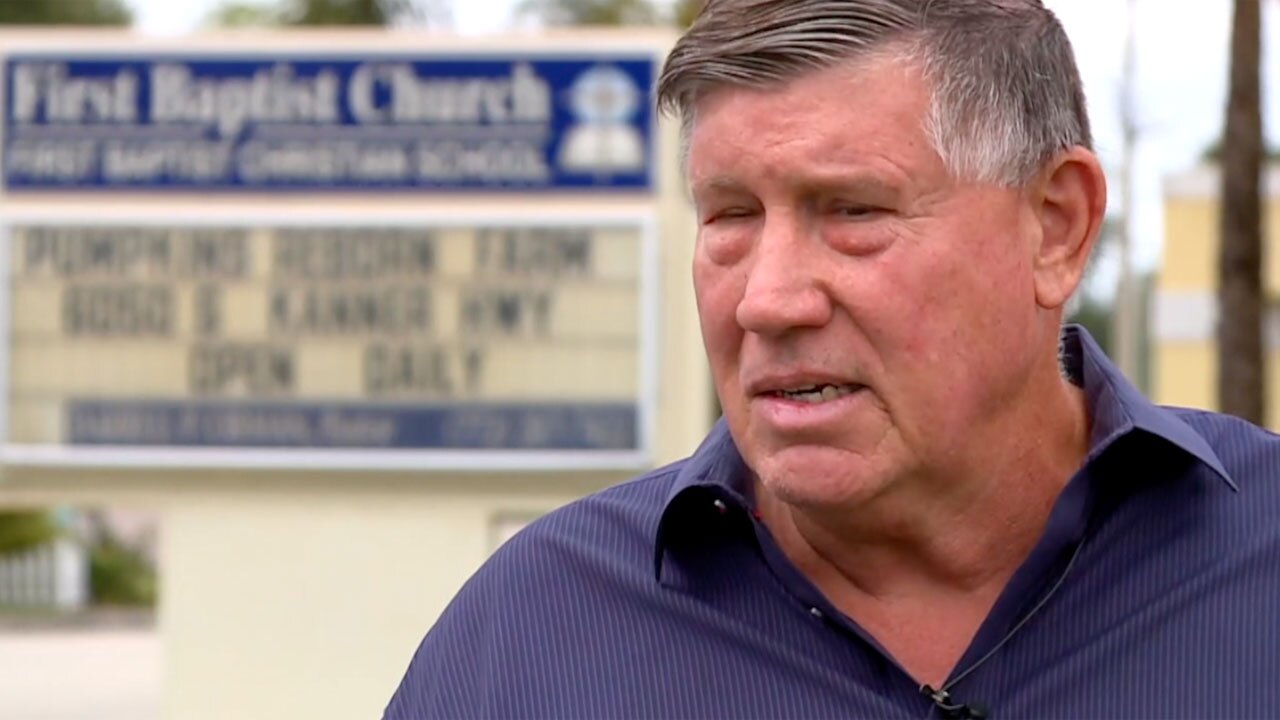 Dr. Darrell Orman of First Baptist Christian School of Stuart speaks about life of Debbie Trowbridge