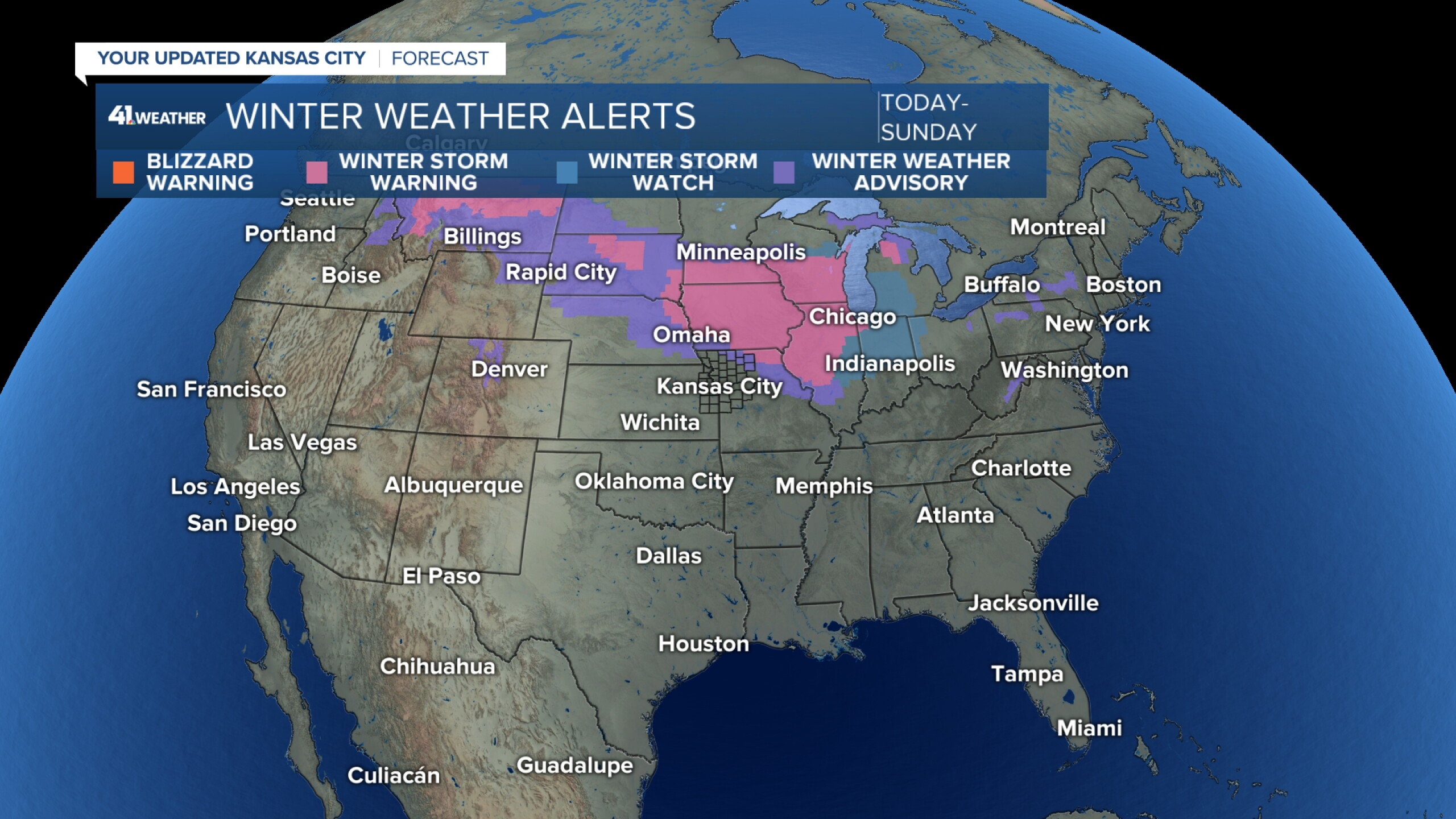 KSHB 41 Weather Blog | Winter Storm Tonight into the Weekend
