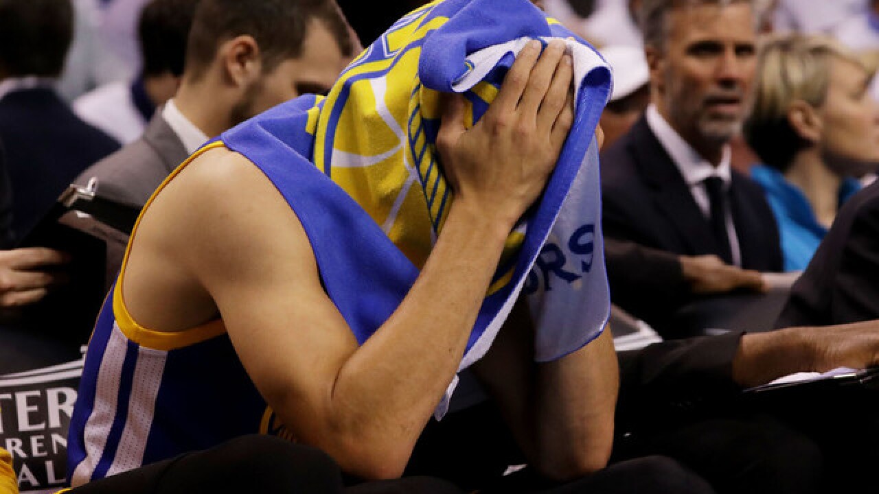 Thunder takes Warriors in Western Conf. Finals