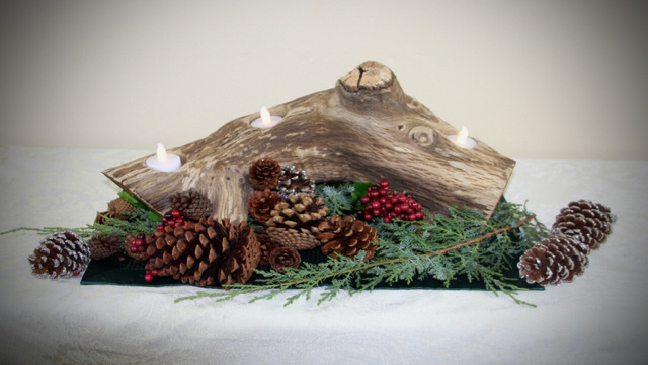 diy holiday centerpieces on a budget