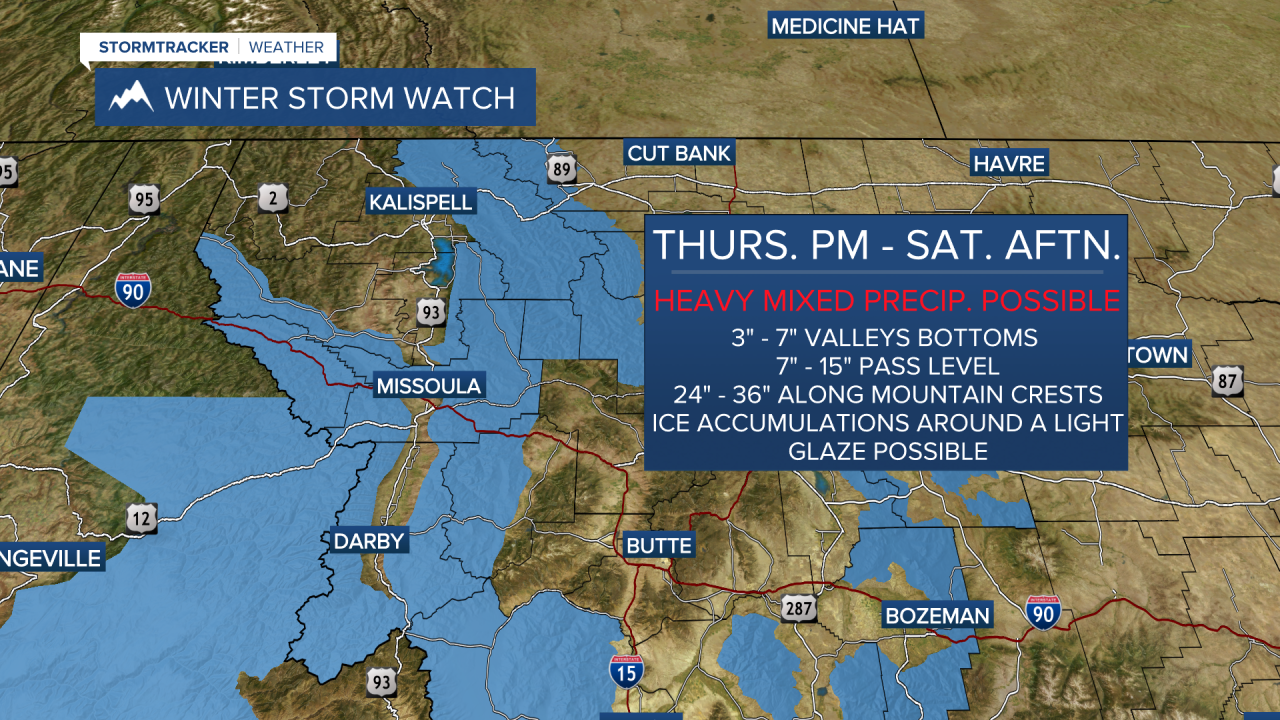 Winter Storm Watches