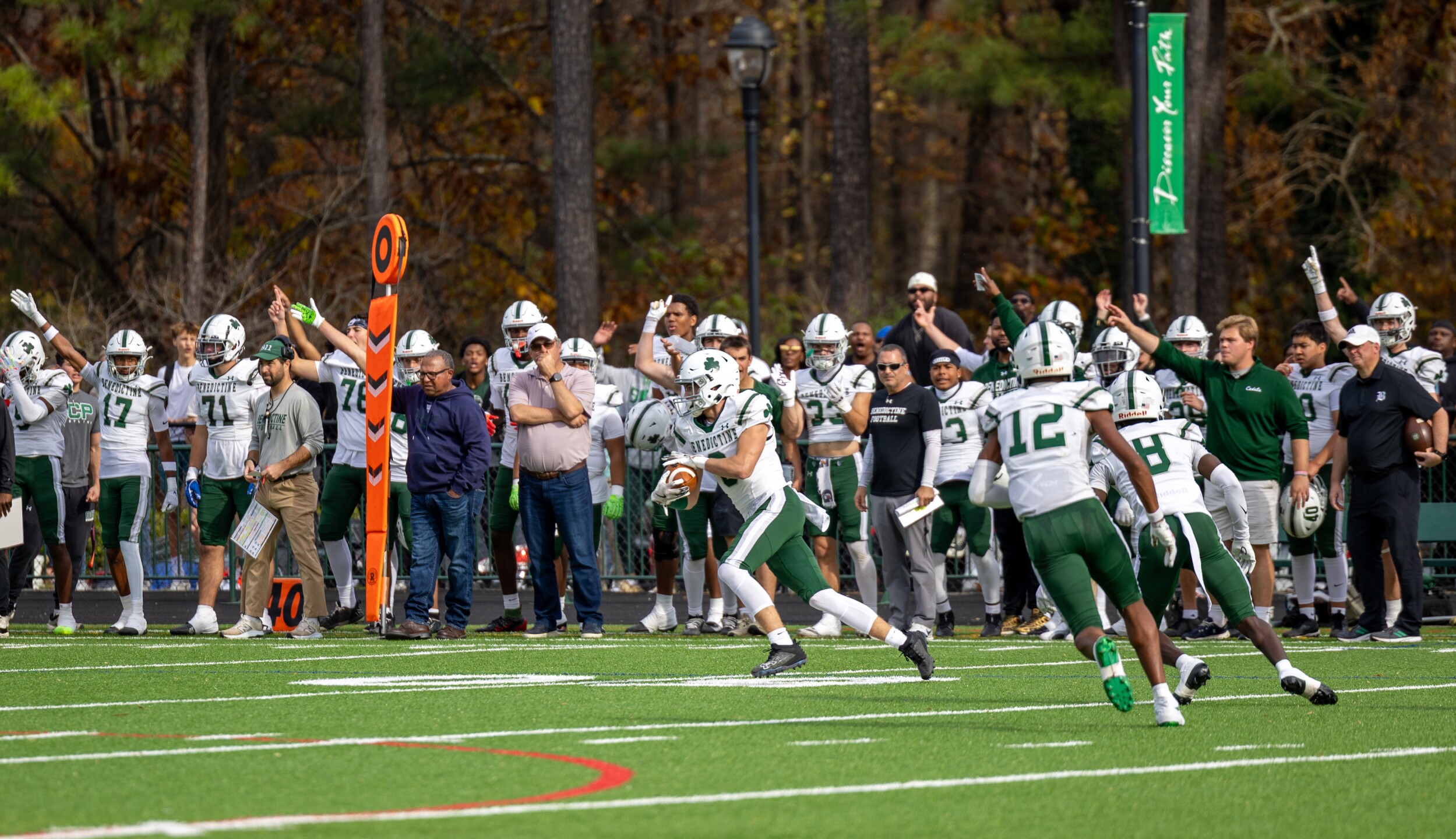 Benedictine wins 3rd straight VISAA title with 20-0 shutout of Trinity