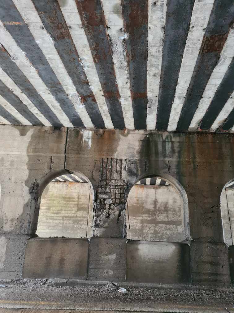 Condition of CN overpass
