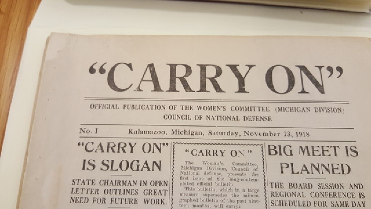 Michigan's Role in World War I