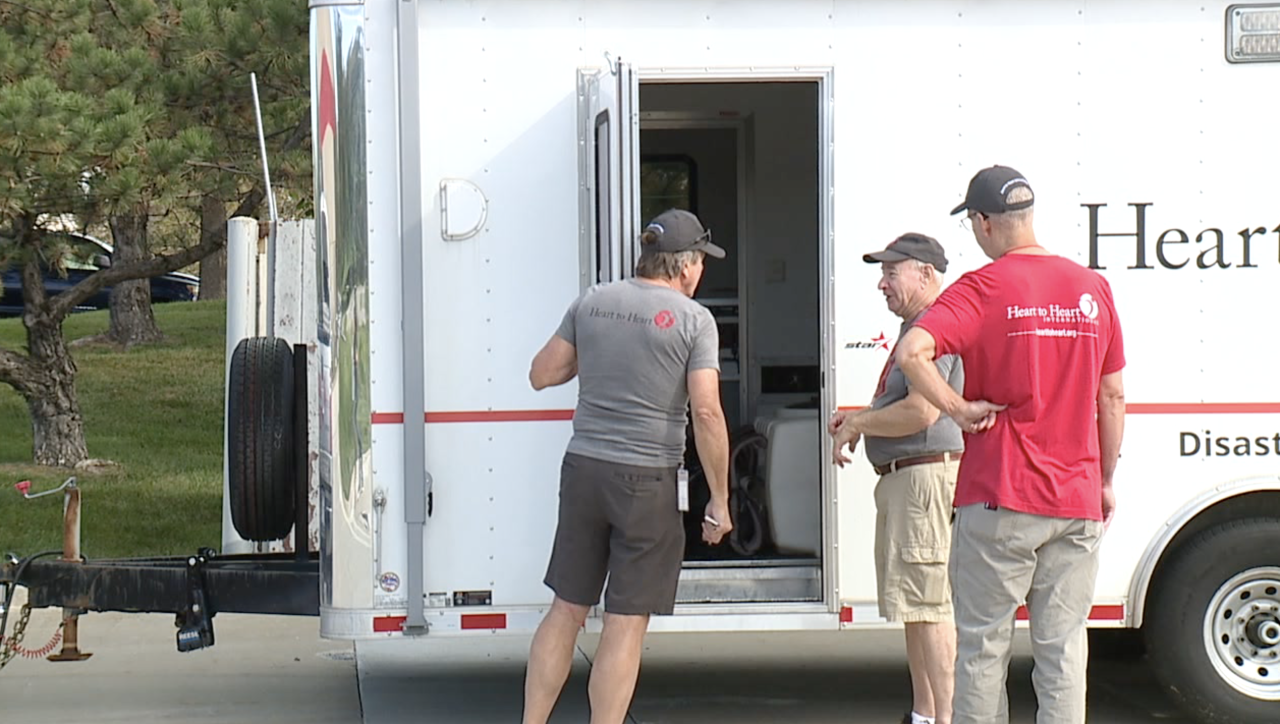 Heart to Heart International volunteers