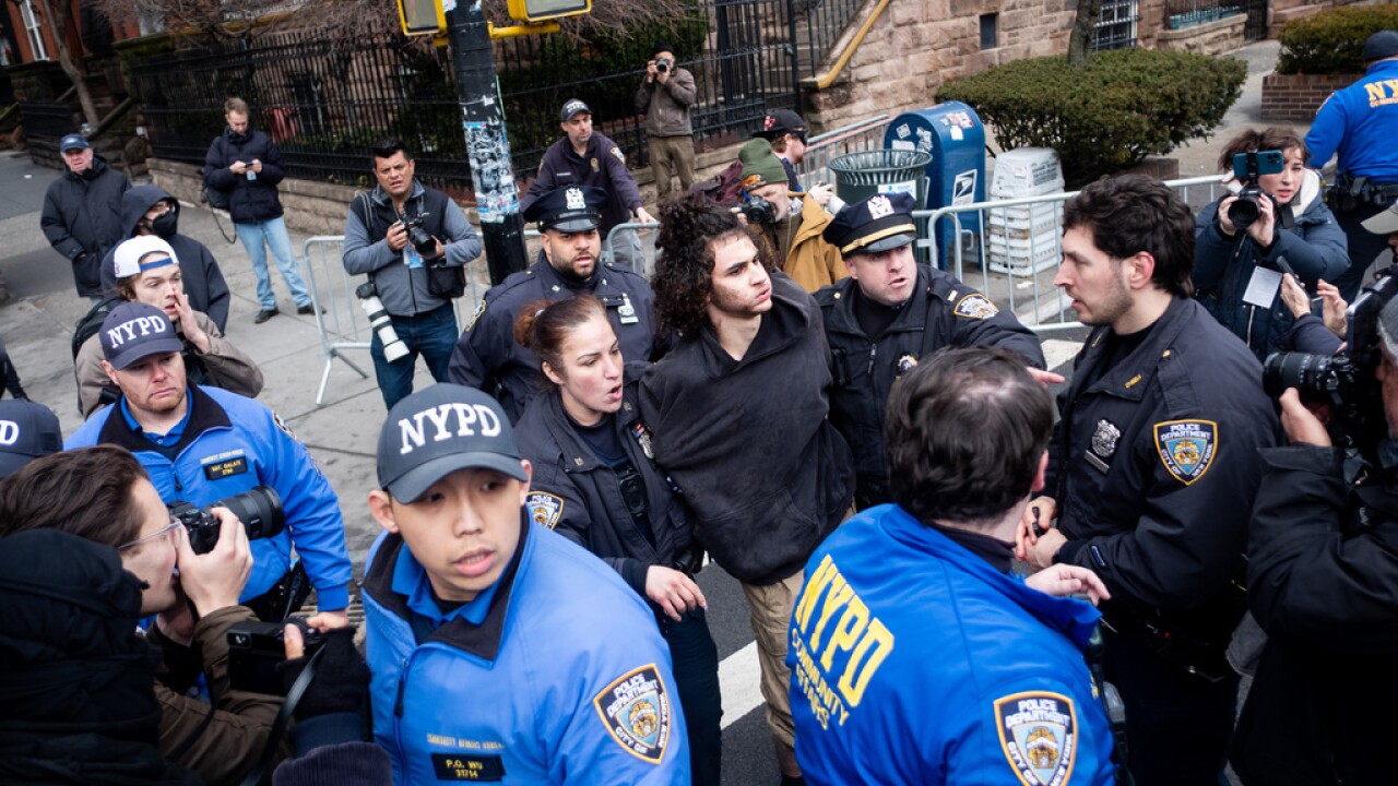 Gracie Mansion Protests