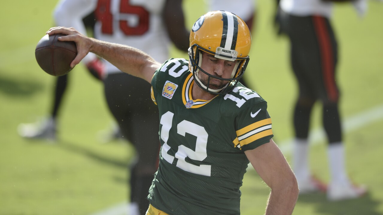 Aaron Rodgers Gives Nod To Key Peele During Would Be Touchdown Celebration Sunday