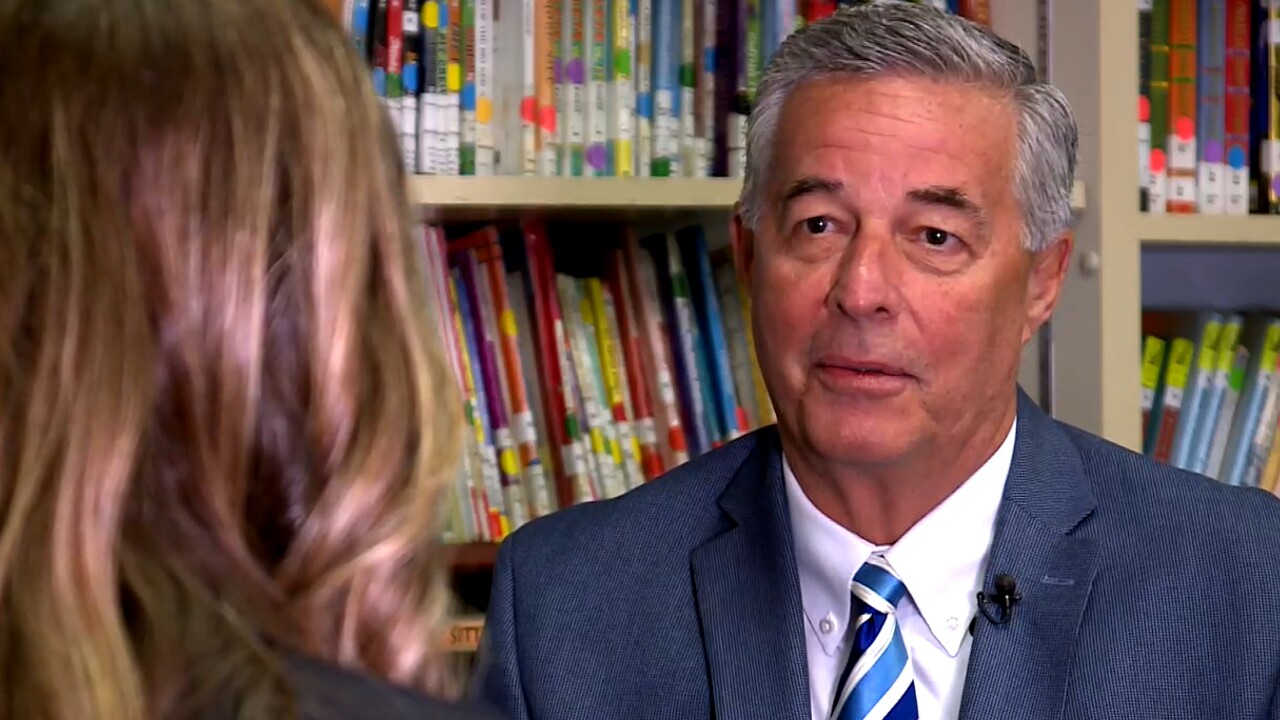 Superintendent Wayne Gent of St. Lucie Public Schools speaks to WPTV on June 1, 2022.jpg