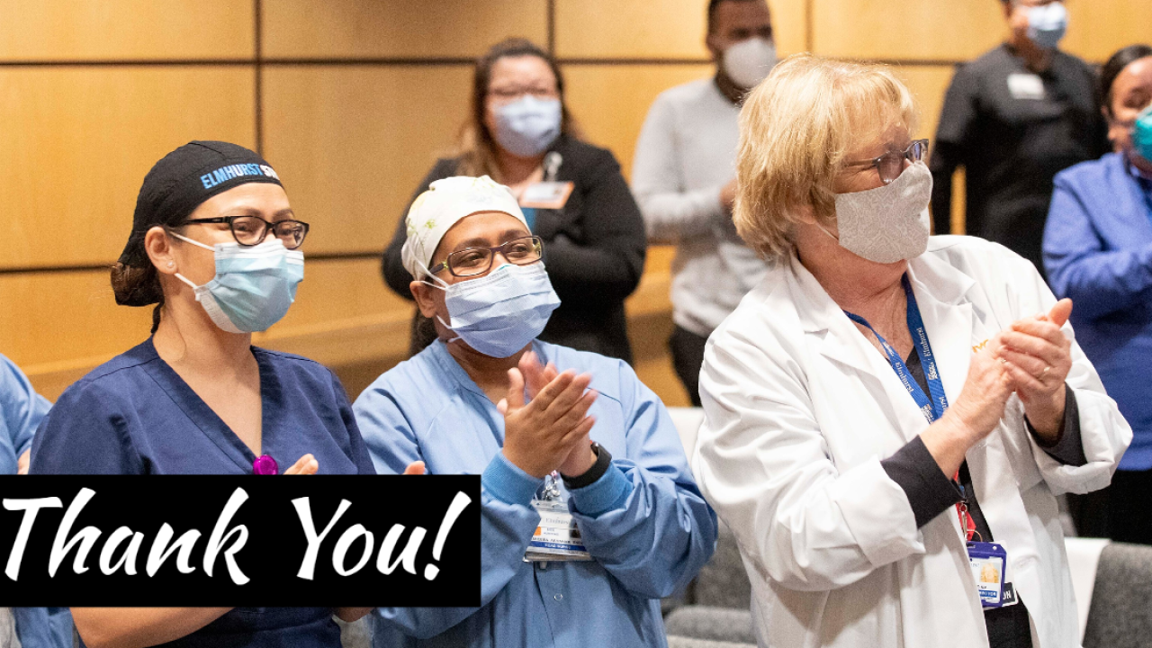 Thank you Hospital Workers