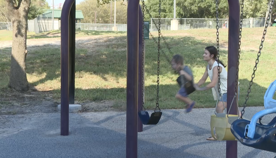 Bryan parks get shade structures to keep families cool and extend playtime