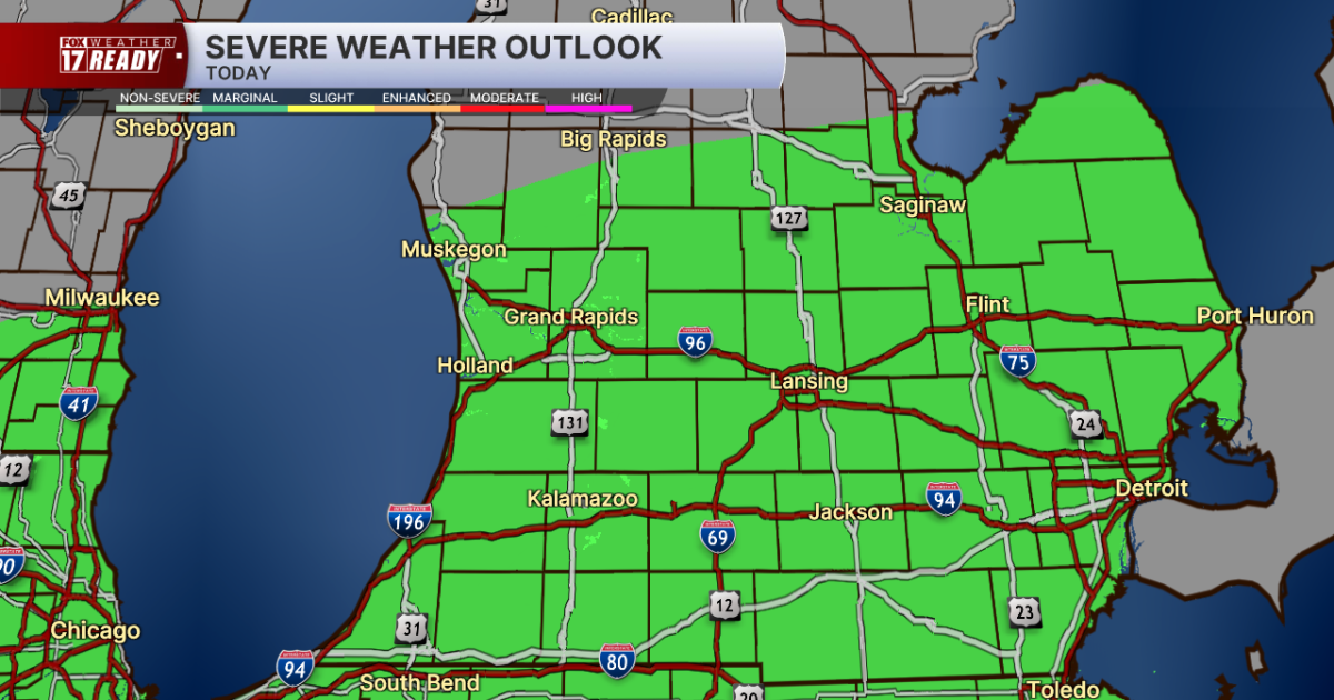 WEATHER READY ALERT: An isolated strong storm possible into the overnight