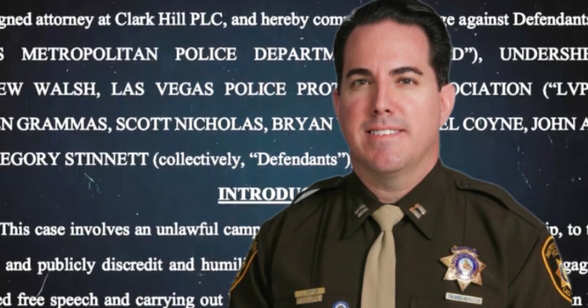 Metro Captain suing LVMPD, union reassigned amid mobile billboard controversy