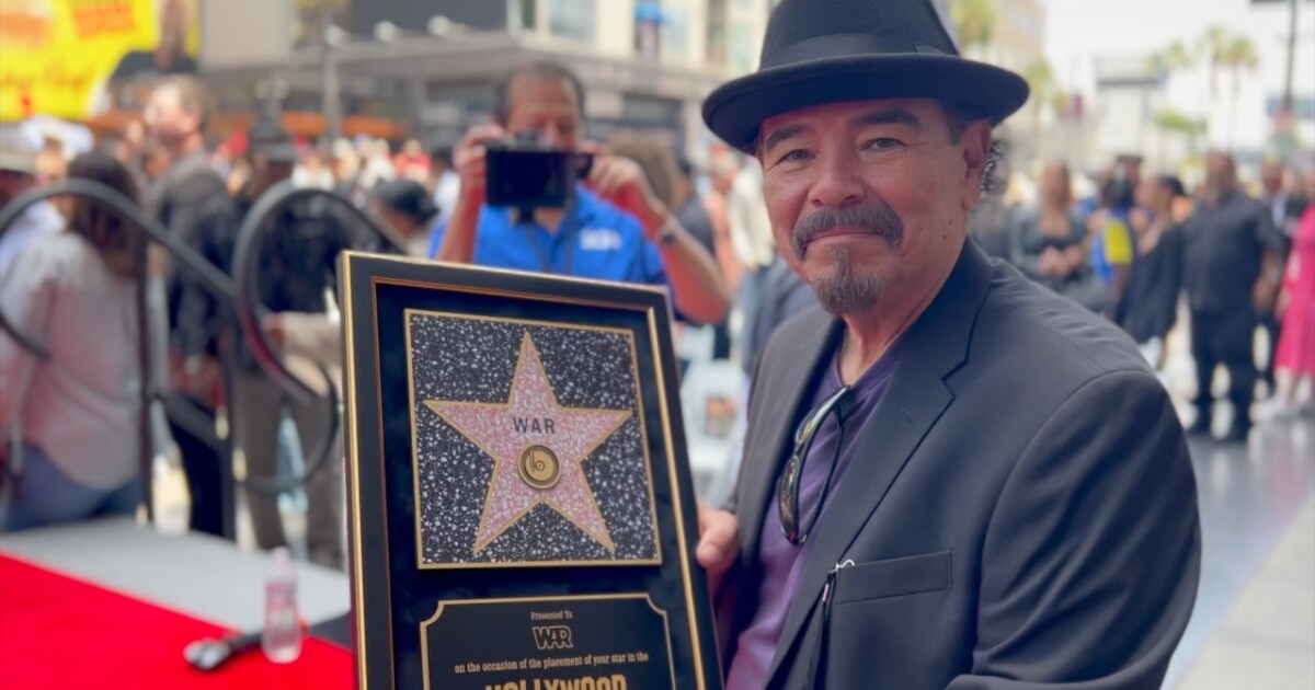 War receives star on Hollywood Walk of Fame, including a member from Lamont