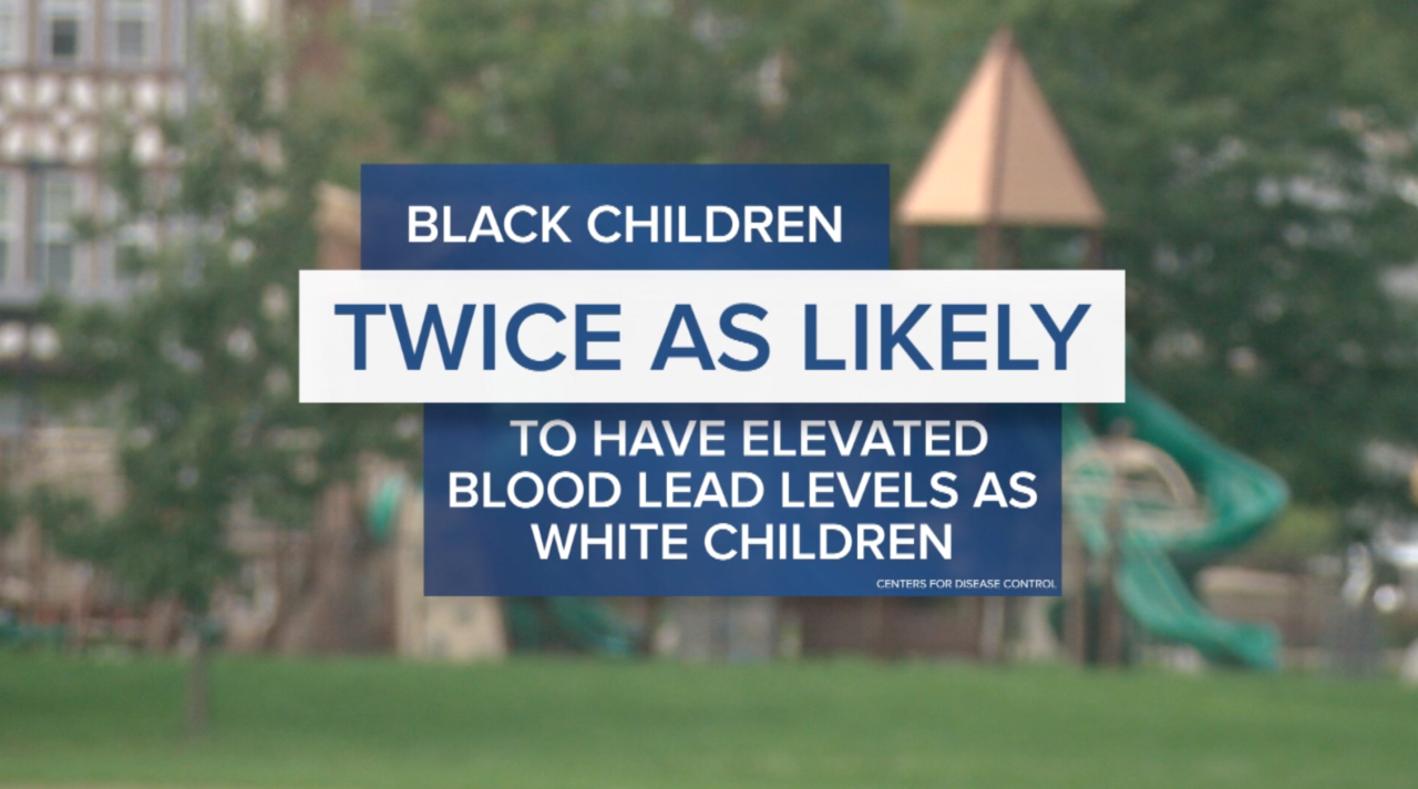Lead levels graphic