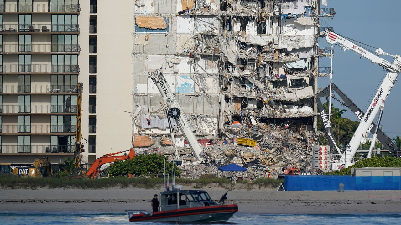 Surfside condo collapse, July 1, 2021