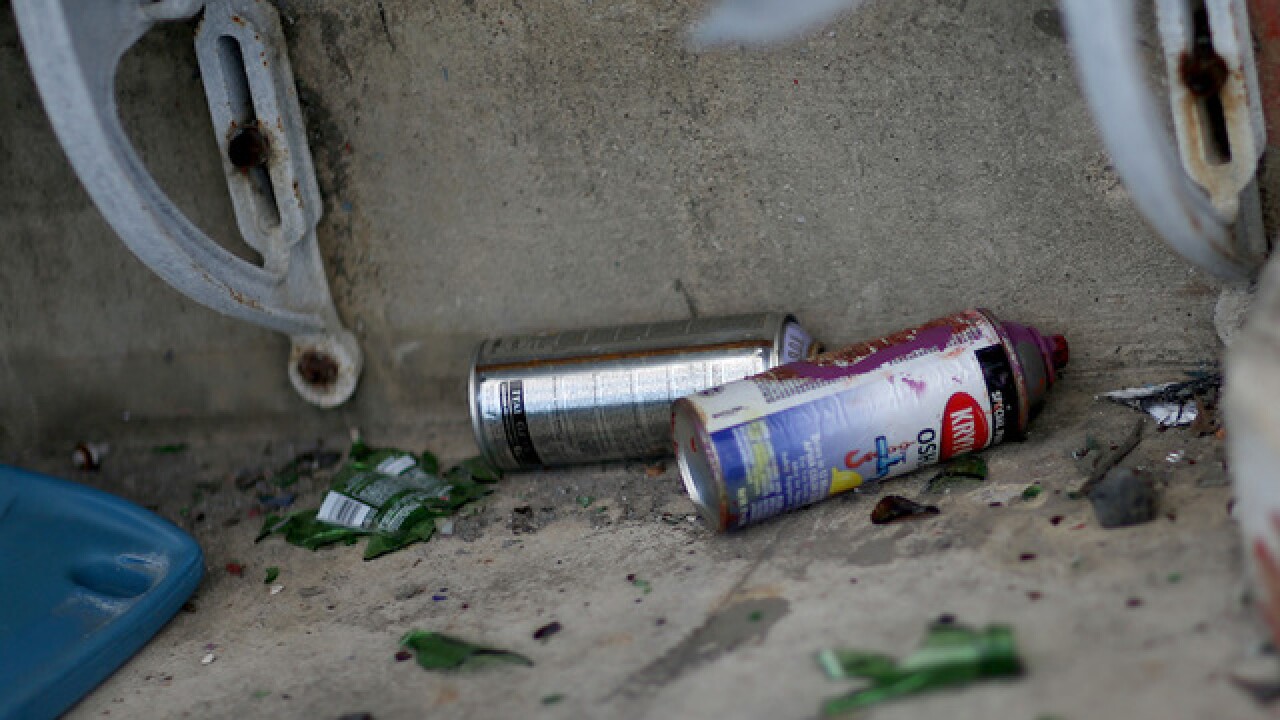 Man painted anti-Trump graffiti, tried to make it look like 'liberal hate speech,' police say