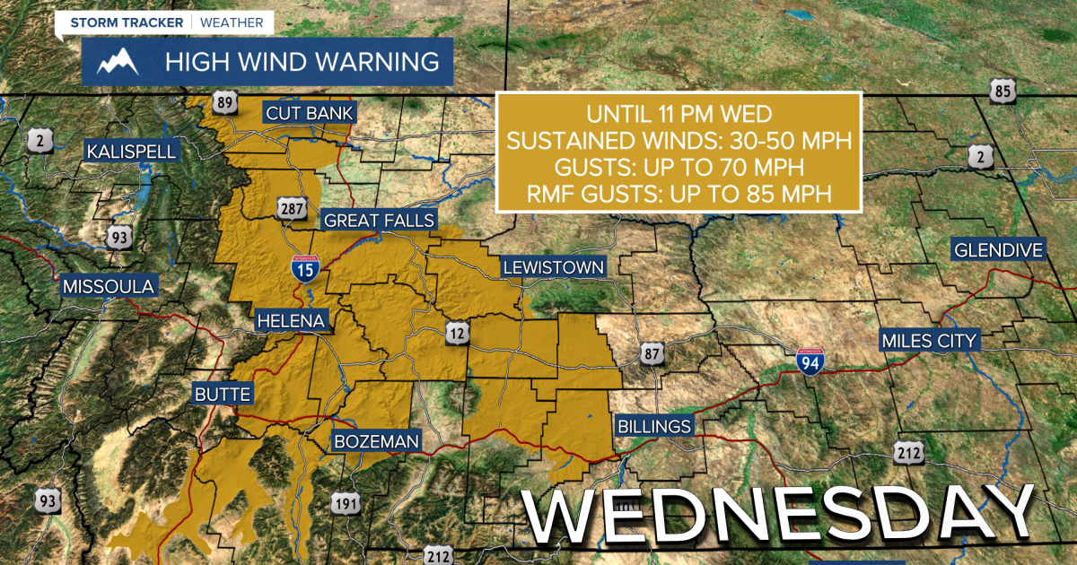 High Wind Warnings issued as winds begin to ramp up