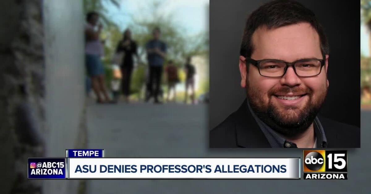 Adam Rigoni ASU denies professor’s allegations of intentional failing
