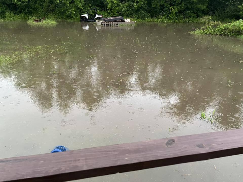 Church point flooding