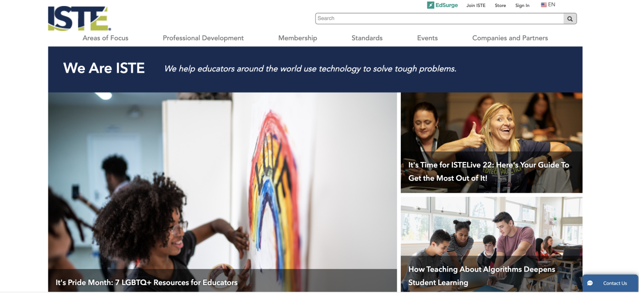 International Society for Technology in Education