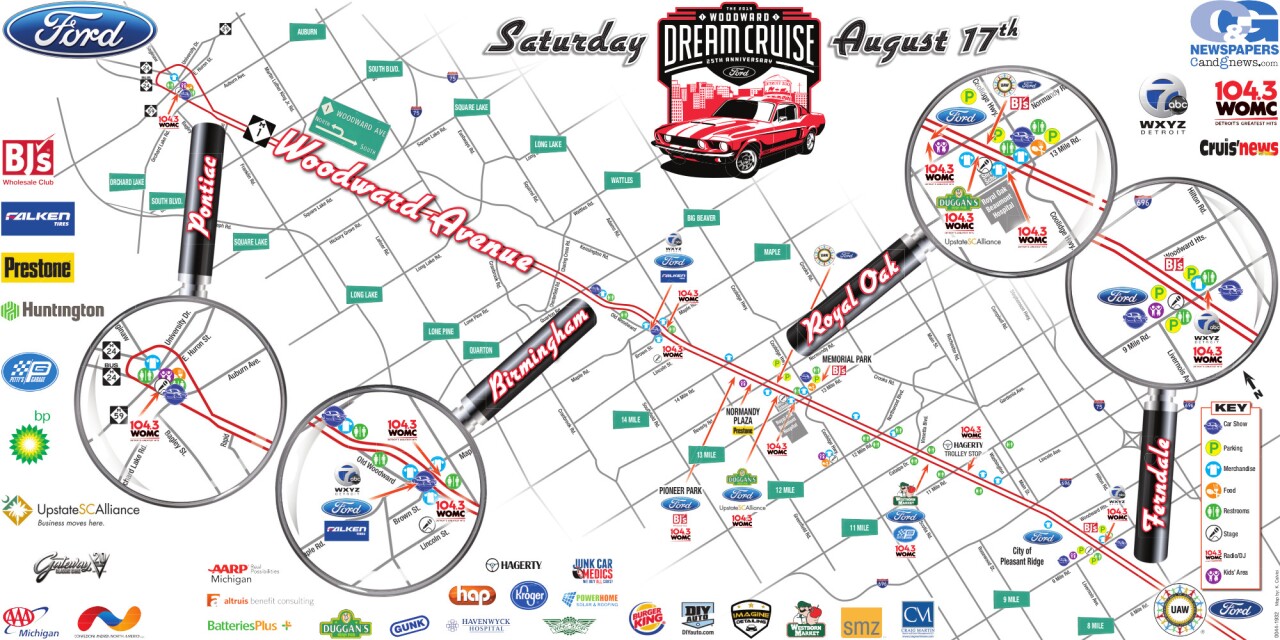 Woodward Dream Cruise 2019 Your guide to the 25th anniversary