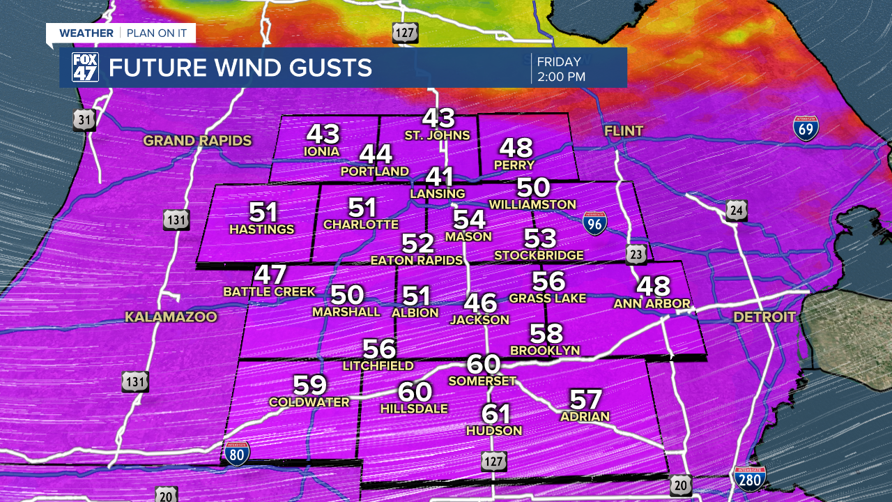 Futurecast Wind Gusts