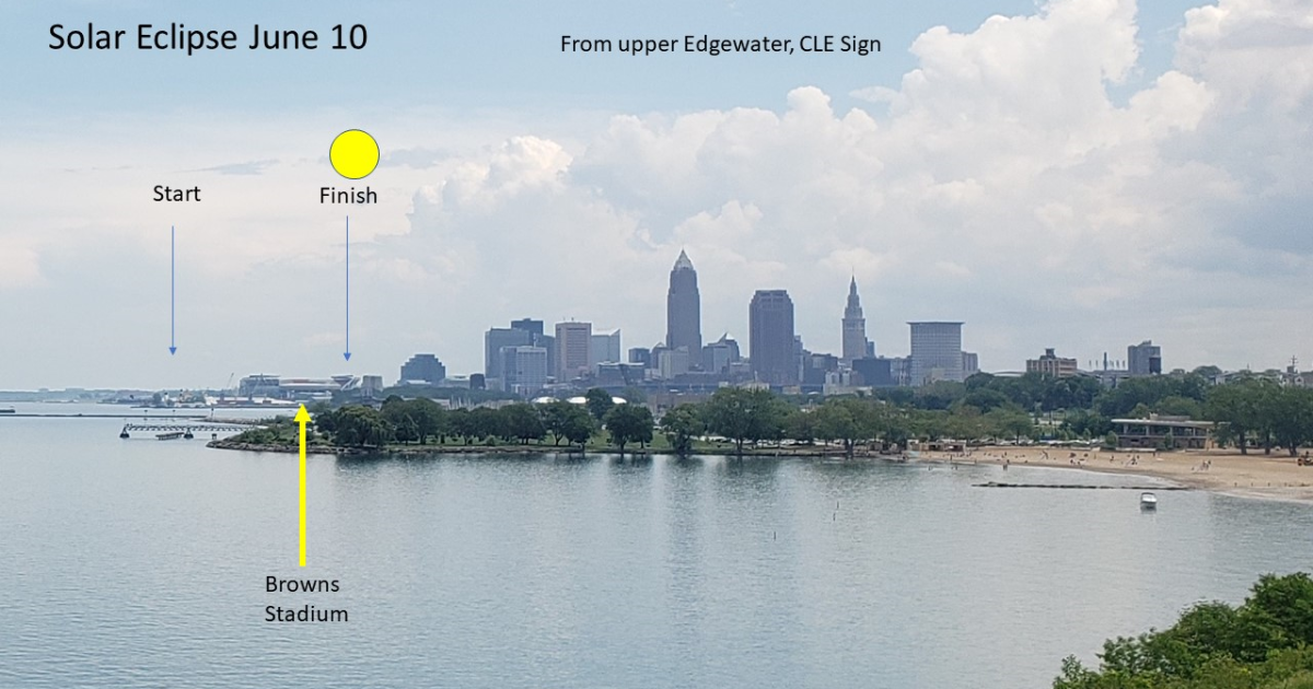 Partial solar eclipse to be visible in Northeast Ohio on Thursday