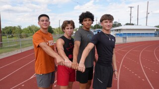 Three Rivers boys mile relay returns to State track, breaking 28-year school record