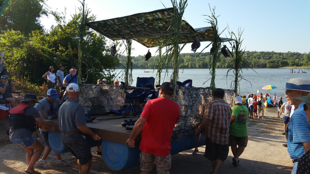 Tulsa's Great Raft Race 2015