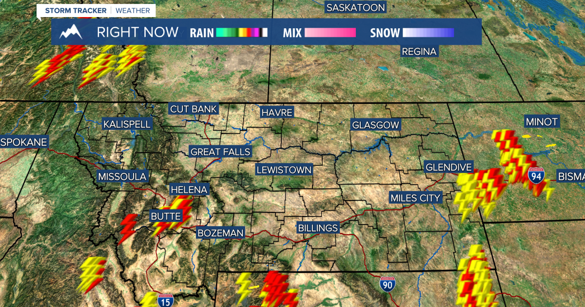 Scattered Storms & Strikes, Cooler Temps This Week