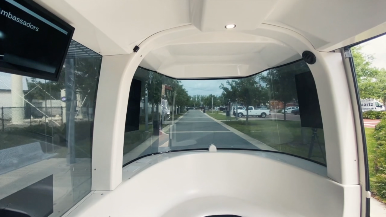 self-driving shuttle