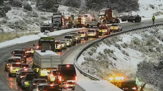 Crash stops traffic in Spanish Fork Canyon