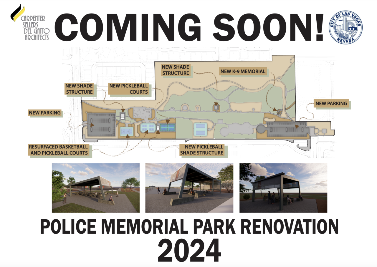 Police Memorial Park renovations