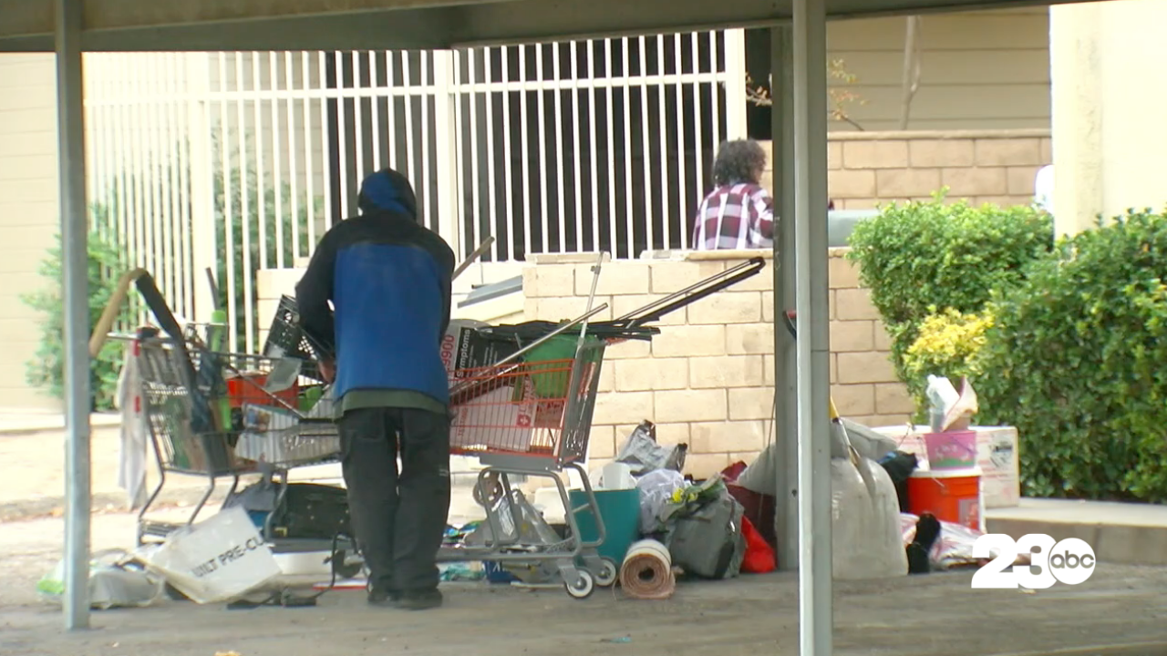 Homeless, Bakersfield (FILE)