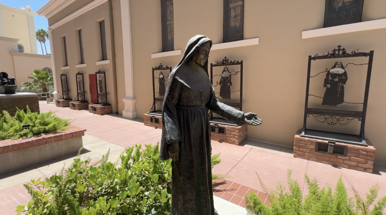 Seven Sisters of St. Joseph plaza in downtown Tucson