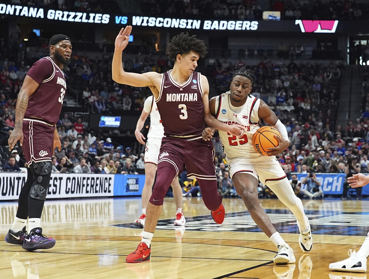 NCAA Montana Wisconsin Basketball