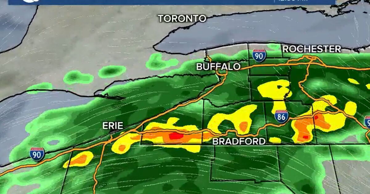 Flash Flood Watch for parts of WNY and PA