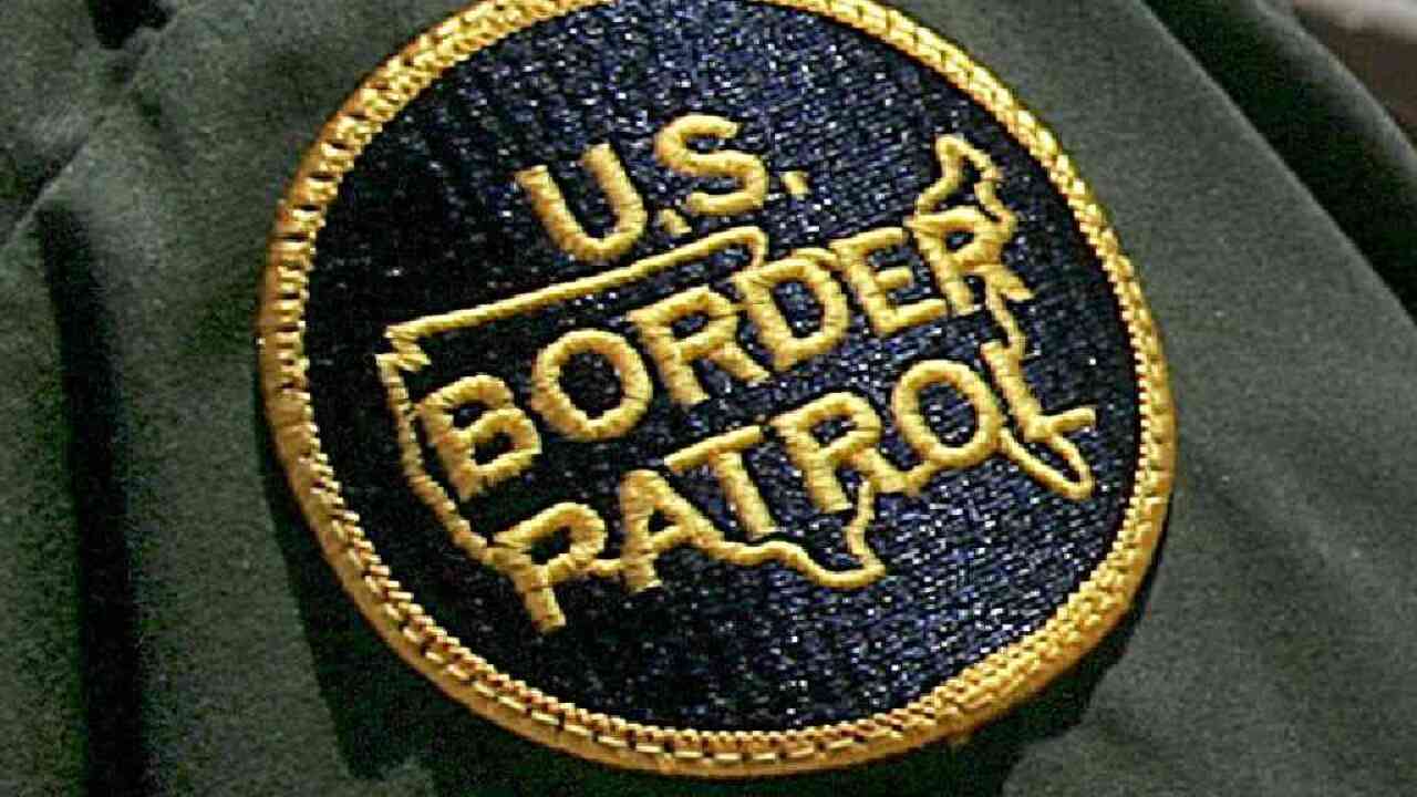 US Border Patrol patch on uniform