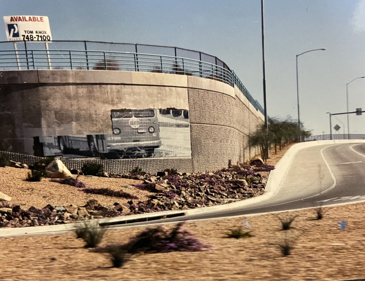 Broadway Murals installation in 1999