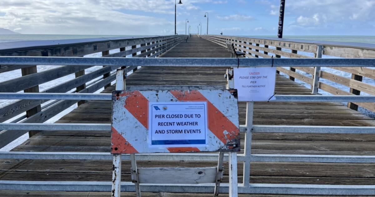 Why the Cayucos Pier is temporarily closed following weekend storm - Vimarsana News
