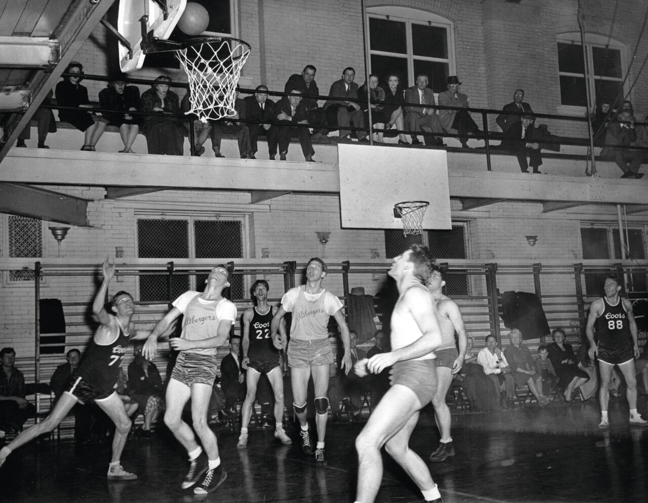 Denver YMCA basketball court