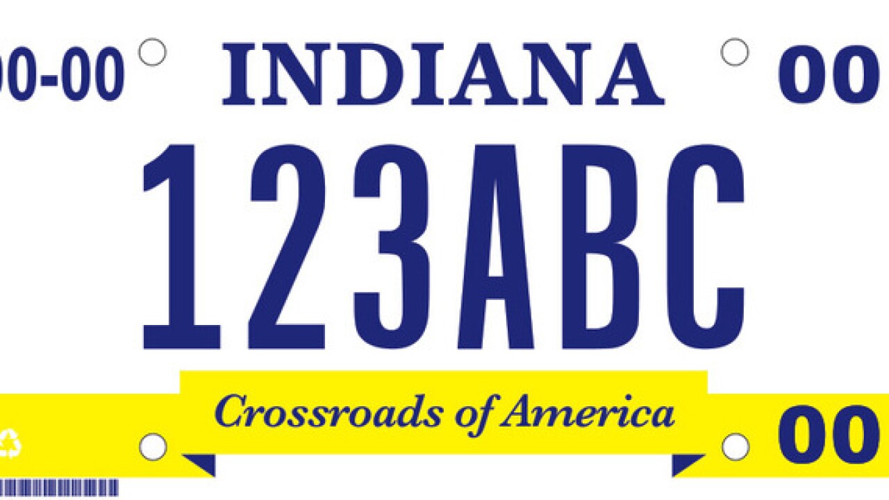 Help pick Indiana's new license plate design
