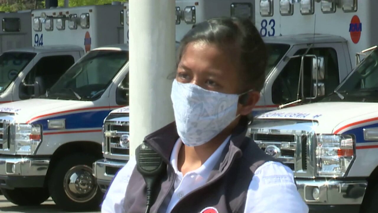 Richmond Ambulance Authority Assistant Field Operations Supervisor Danielle Geronimo