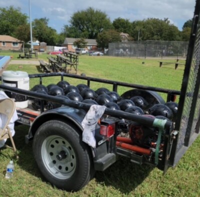 'You didn't just steal from me, you stole from kids,' youth football coach says trailer was stolen from the team