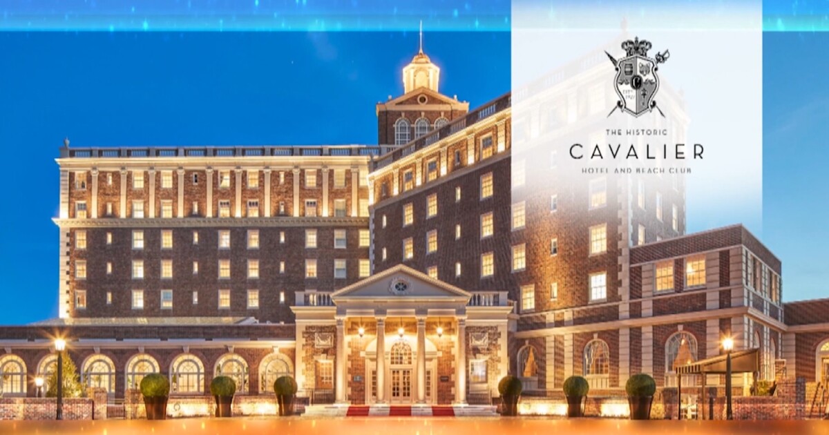 Historic Cavalier Hotel owners look to sell properties, transfer city financing