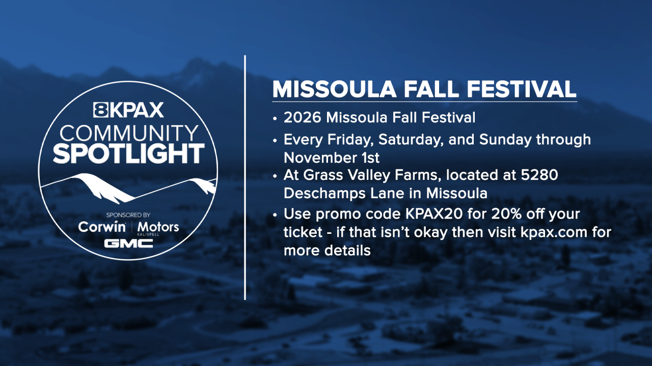 Community Spotlight Missoula Fall Festival 2026 GFX
