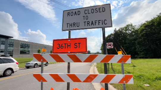 36h street traffic sign